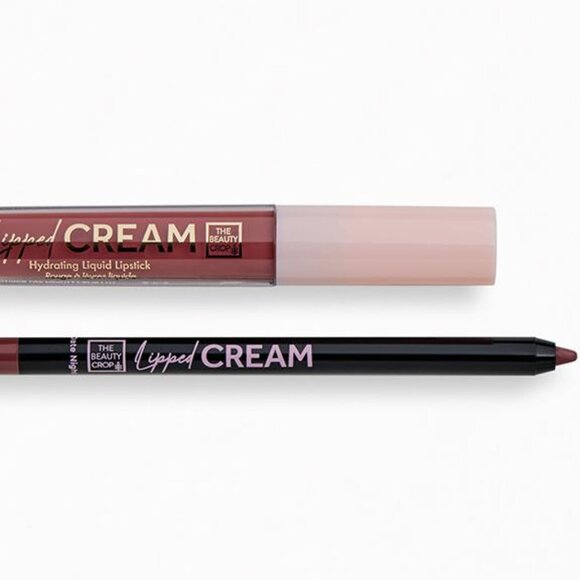 NWT THE BEAUTY CROP Lipped Cream Lip Kit in Date Night - Picture 2 of 2